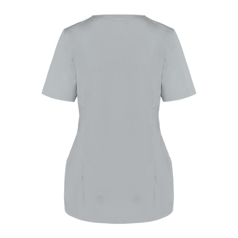 WK - Blouse médicale pour femmes en Polycoton avec boutons-pressions