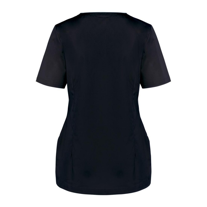 WK - Blouse médicale pour femmes en Polycoton avec boutons-pressions
