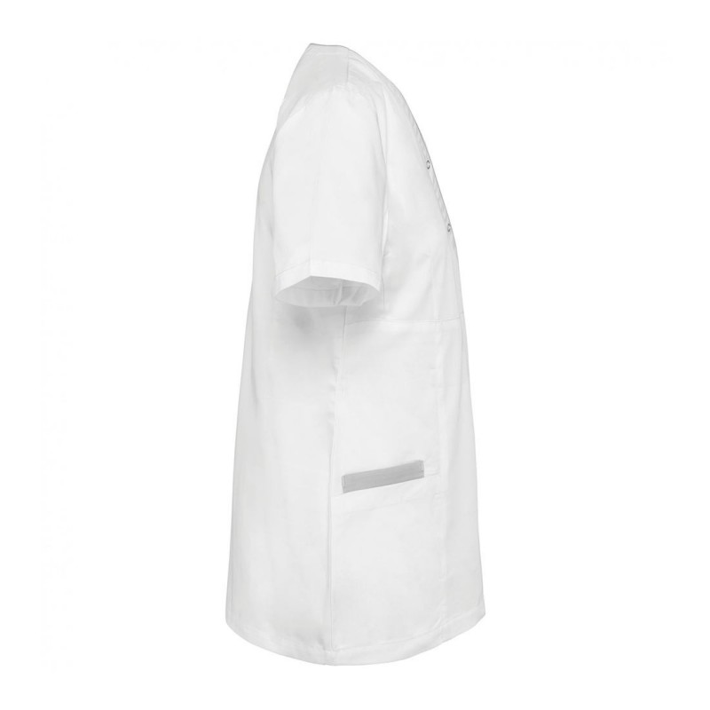 WK - Blouse médicale pour femmes en Polycoton avec boutons-pressions