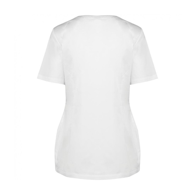 WK - Blouse médicale pour femmes en Polycoton avec boutons-pressions