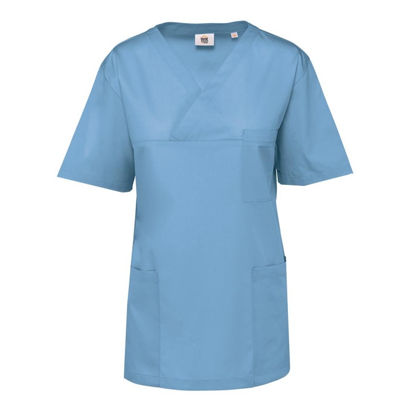 WK - Tunique médicale avec manches courtes en polycoton mixte