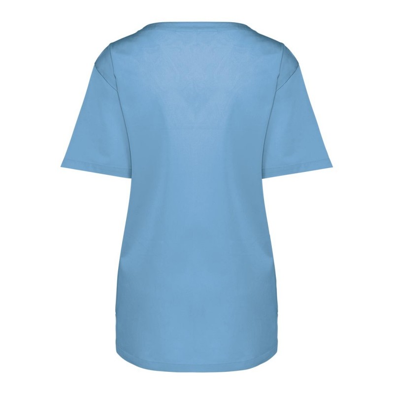 WK - Tunique médicale avec manches courtes en polycoton mixte