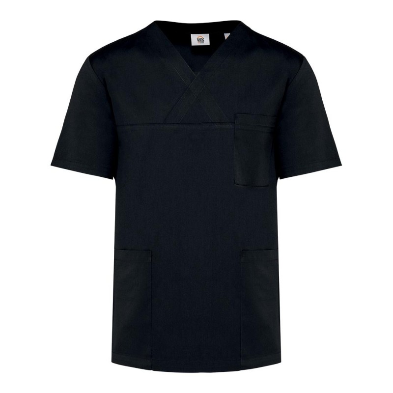 WK - Tunique médicale avec manches courtes en polycoton mixte