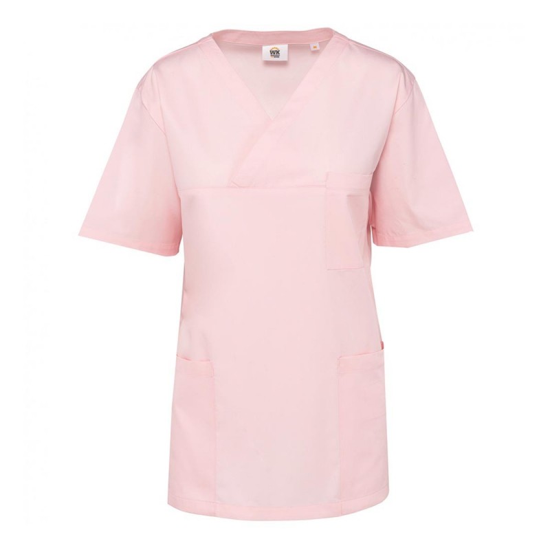 WK - Tunique médicale avec manches courtes en polycoton mixte