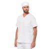 WK - Tunique médicale avec manches courtes en polycoton mixte