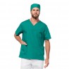 WK - Tunique médicale avec manches courtes en polycoton mixte
