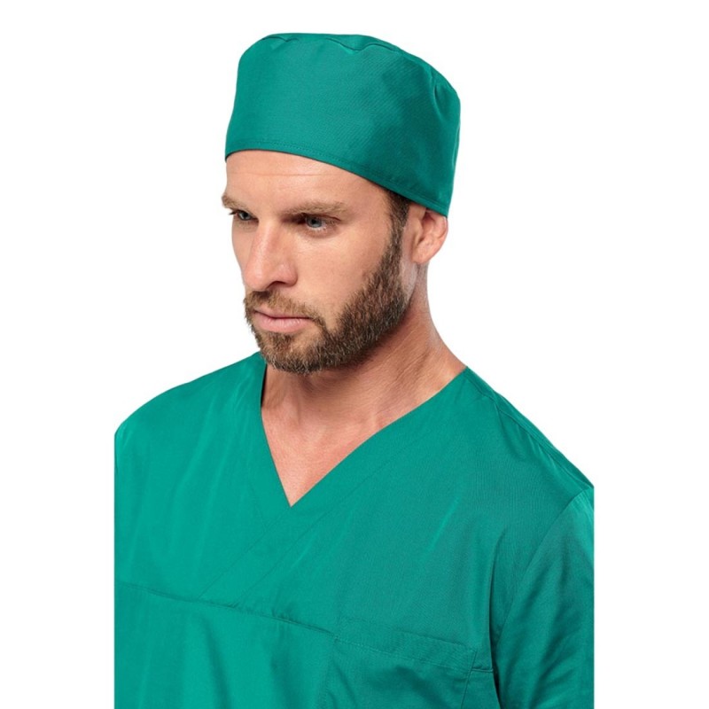 WK - Tunique médicale avec manches courtes en polycoton mixte