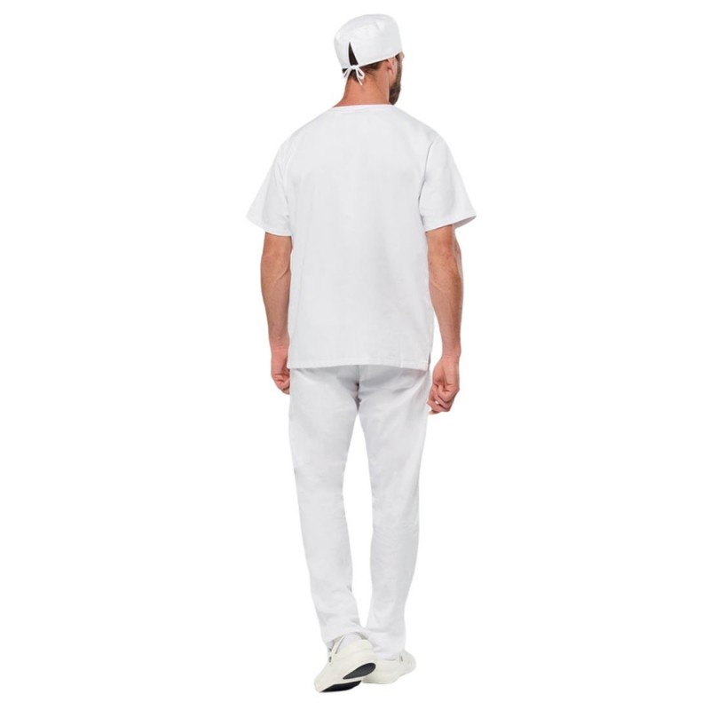 WK - Tunique médicale avec manches courtes en polycoton mixte