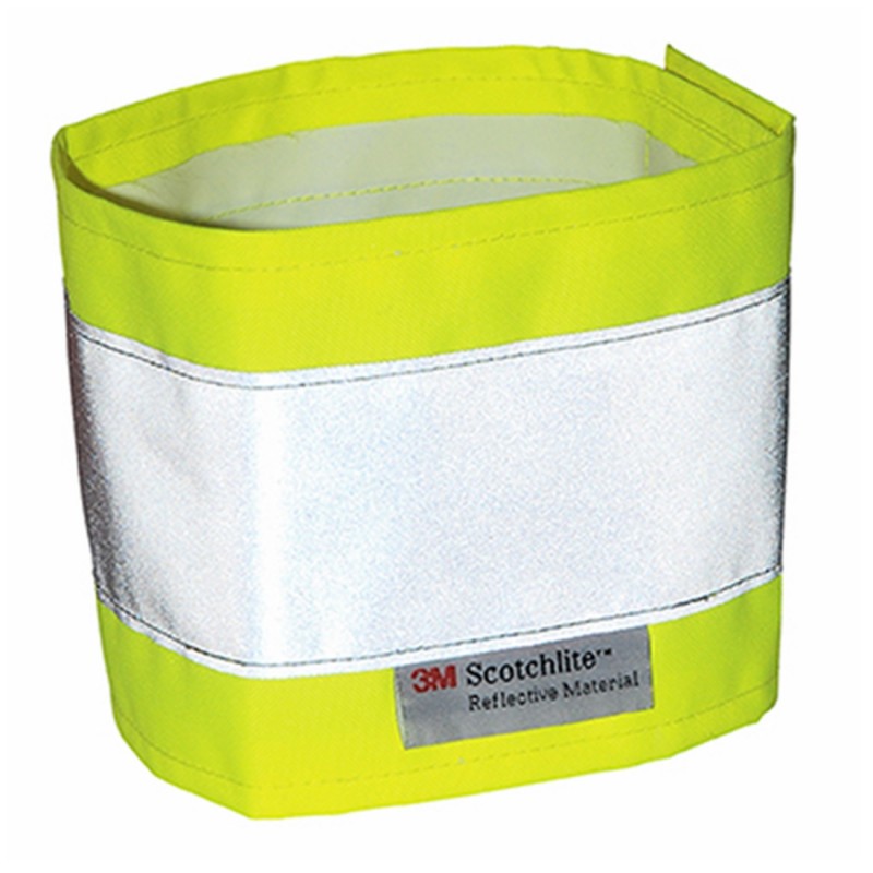 Coverguard - Brassard HV vert ARMYARD (Pack de 10)