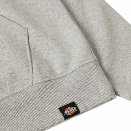 Dickies - Sweat-shirt à capuche Homme LOGO GRAPHIC gris chiné