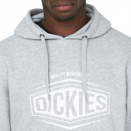 Dickies - Sweat-shirt à capuche Homme ROCKFIELD gris chiné
