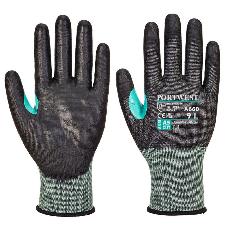 Portwest - Gants anti-coupure de niveau E en PU
