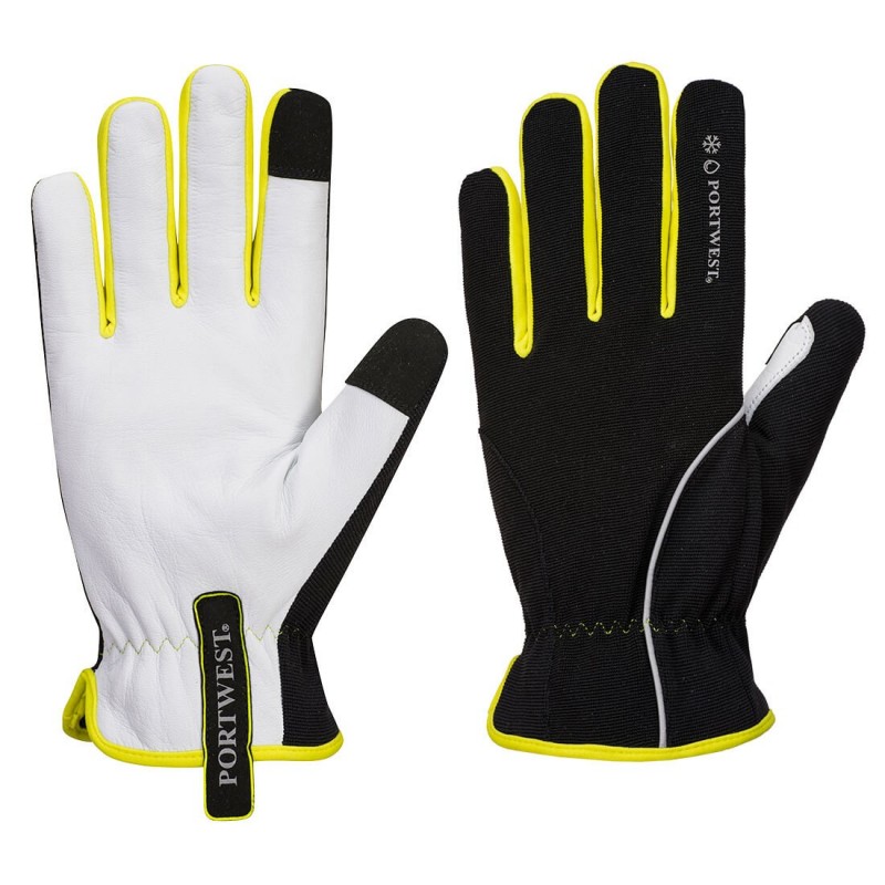 Portwest - Gants anti-froid en Cuir et Nylon PW3