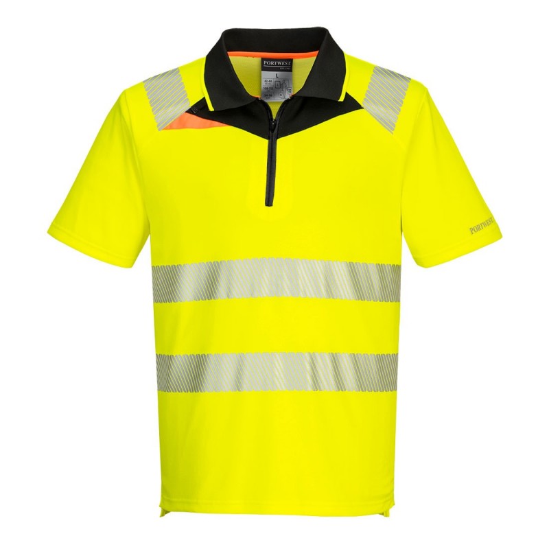 Portwest - Polo manches courtes haute visibilité DX4