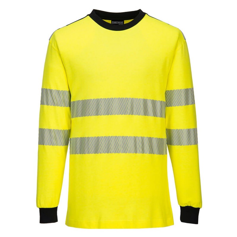 Portwest - Tee-shirt haute visibilité anti-feu manches longues WX3