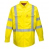 Portwest - Chemise de travail manches longues haute visibilité anti-feu Bizflame