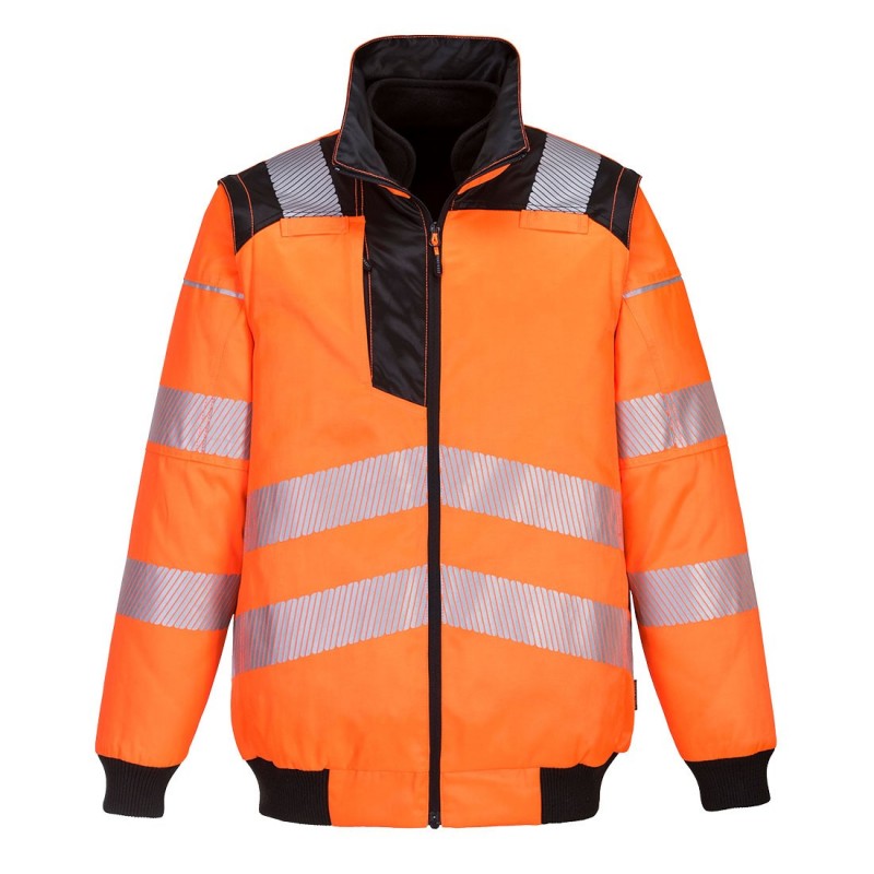Portwest - Blouson PW3 haute visibilité 3-en-1