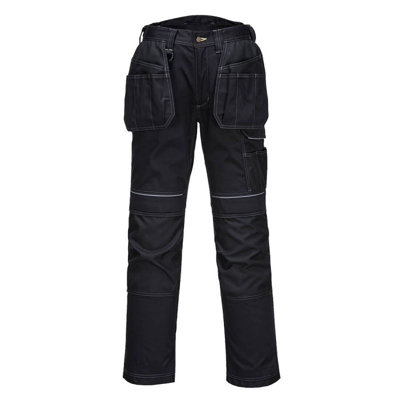 Portwest - Pantalon de travail Stretch Holster PW3 avec poches porte-outils