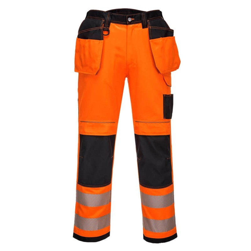 Portwest - Pantalon de travail holster Stretch haute visibilité PW3