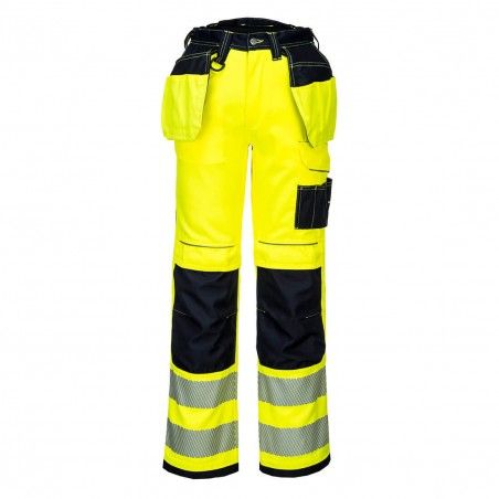 Portwest - Pantalon de travail holster Stretch haute visibilité PW3