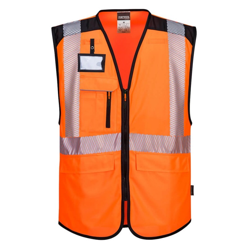 Portwest - Gilet multipoches haute visibilité PW3