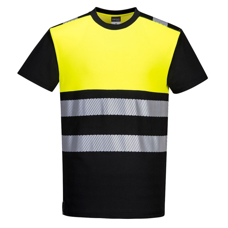 Portwest - Tee-shirt manches courtes haute visibilité PW3