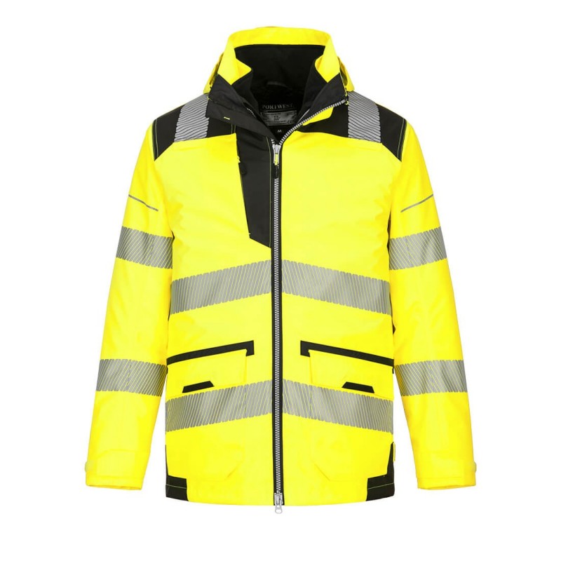 Portwest - Parka 5-en-1 haute visibilité PW3