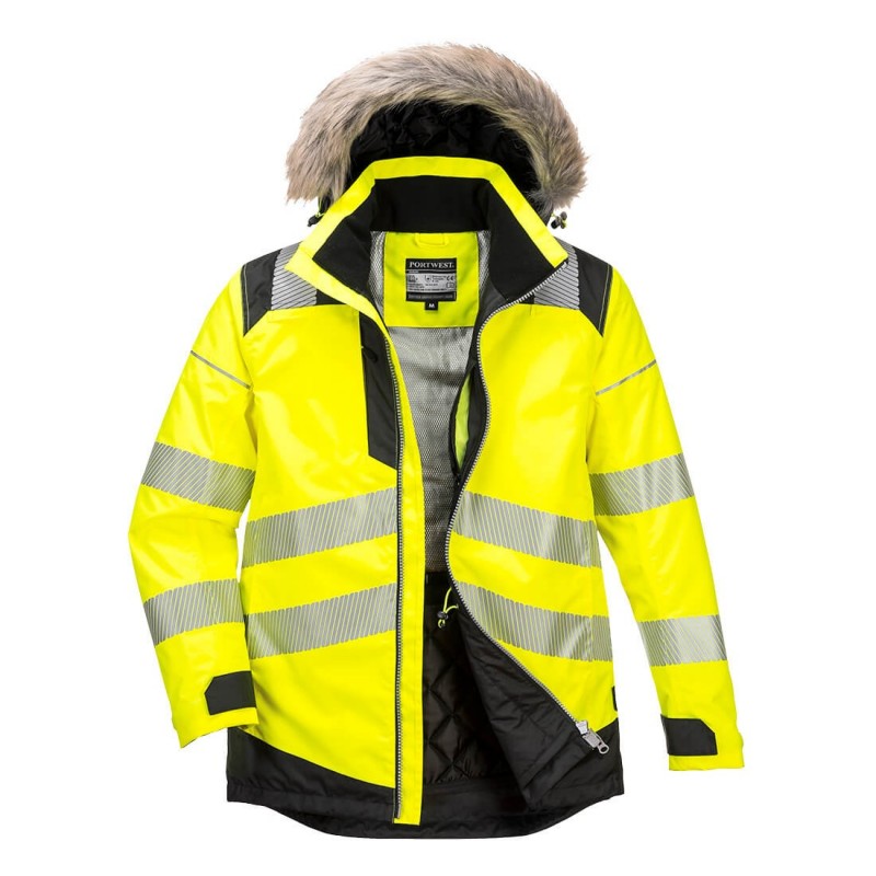 Portwest - Parka Hiver haute visibilité PW3