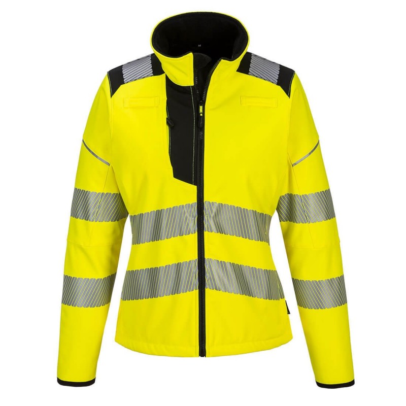 Portwest - Softshell haute visibilité PW3 pour Femmes