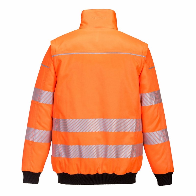 Portwest - Blouson PW3 haute visibilité 3-en-1
