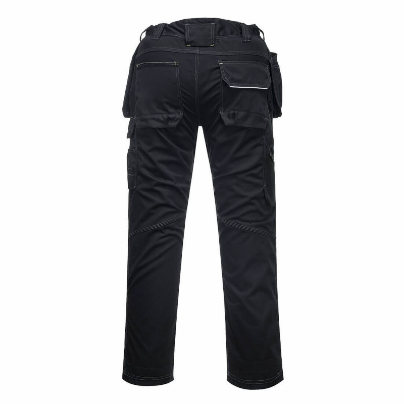 Portwest - Pantalon de travail Stretch Holster PW3 avec poches porte-outils