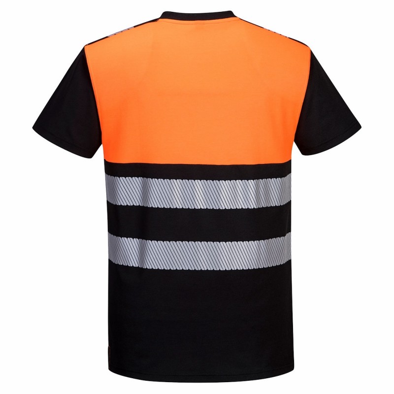 Portwest - Tee-shirt manches courtes haute visibilité PW3