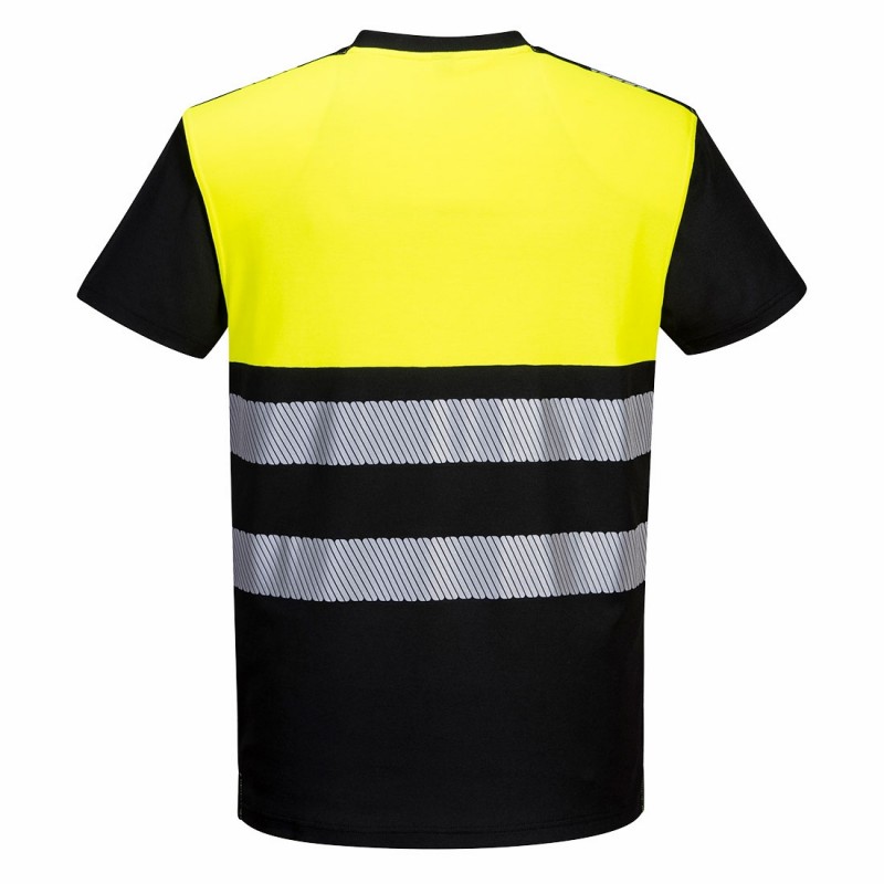 Portwest - Tee-shirt manches courtes haute visibilité PW3