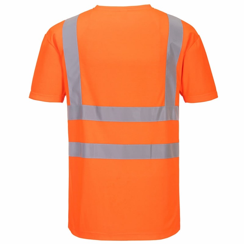 Portwest - Tee-shirt col en V avec empiècements latéraux en maille aérée