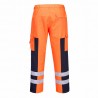 Portwest - Pantalon de travail renforcé sur les genoux haute visibilité