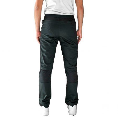 Carbonn - Pantalon de cuisine Slim Fit avec élastique mixte noir