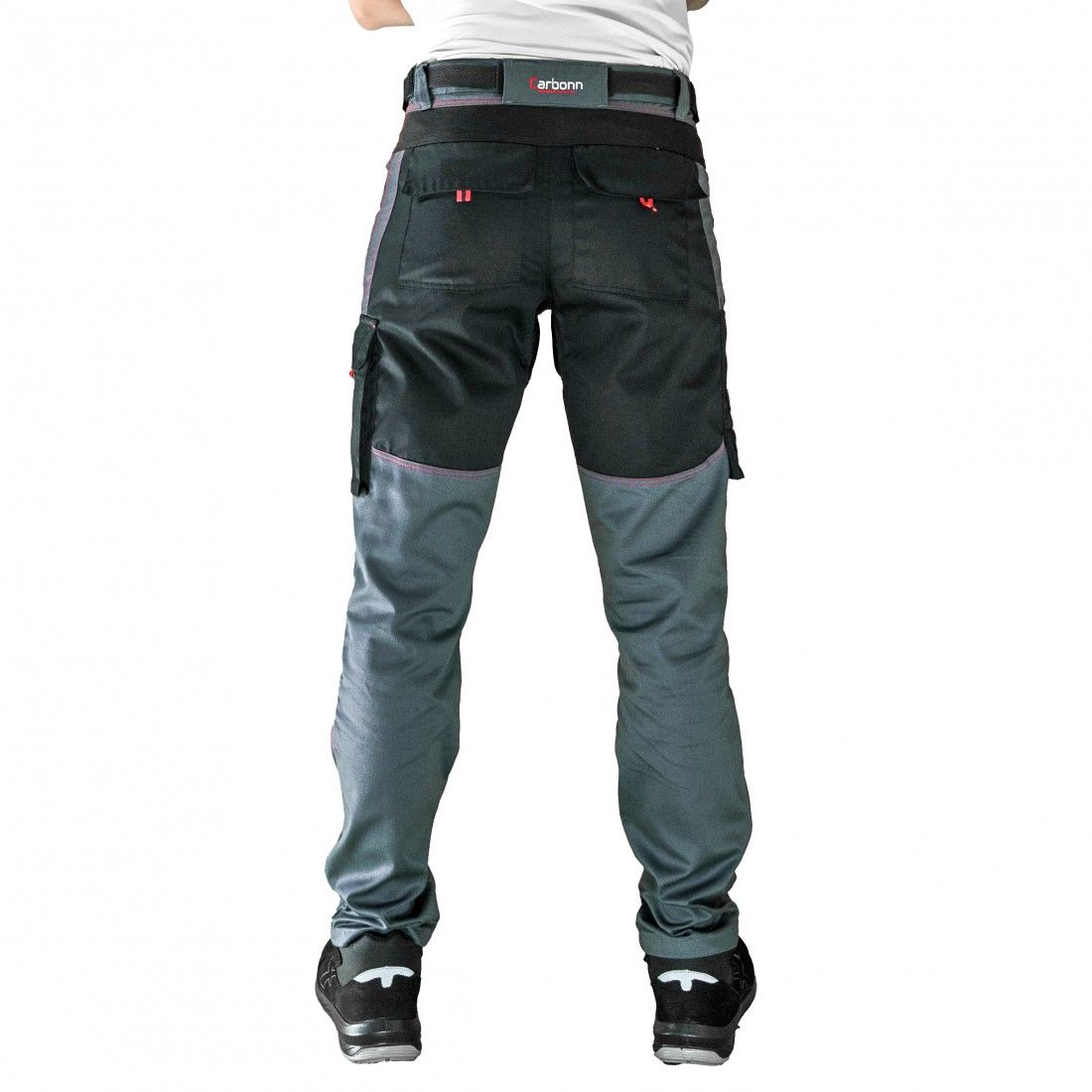Carbonn - Pantalon de travail léger et confortable pour Homme noir - Carbonn