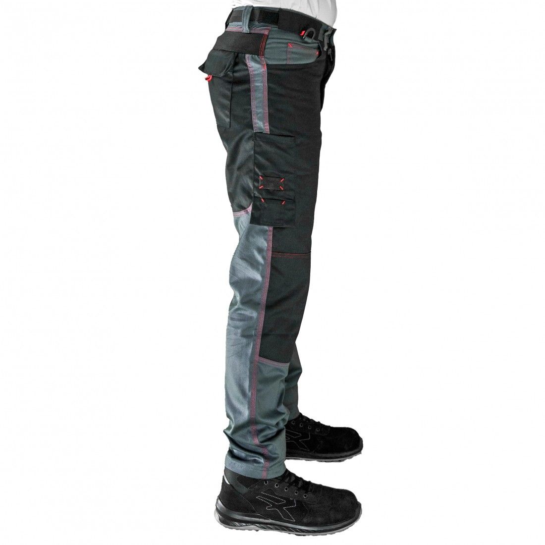 Carbonn - Pantalon de travail léger et confortable pour Homme noir - Carbonn
