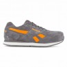 Reebok - Baskets de sécurité basses gris et orange CLASSIC WORK S1P SRC