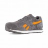 Reebok - Baskets de sécurité basses gris et orange CLASSIC WORK S1P SRC