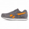 Reebok - Baskets de sécurité basses gris et orange CLASSIC WORK S1P SRC