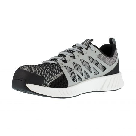 Reebok - Chaussures de sécurité basses noires grises en maille nylon embout composite S1P SRC ESD
