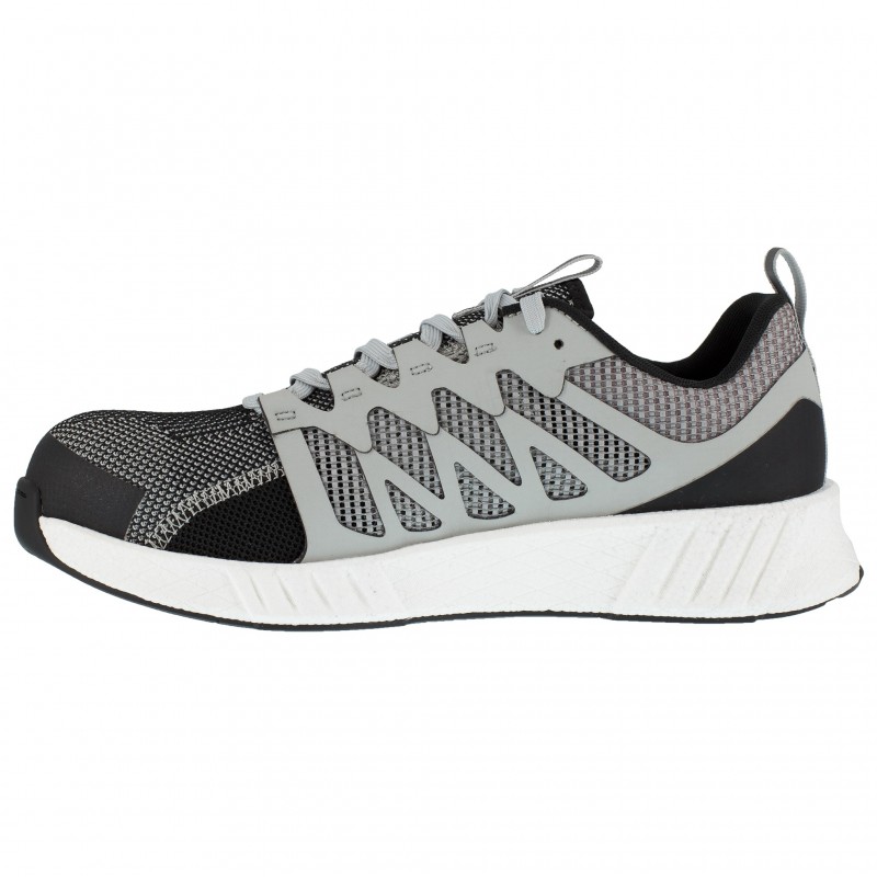 Reebok - Chaussures de sécurité basses noires grises en maille nylon embout composite S1P SRC ESD