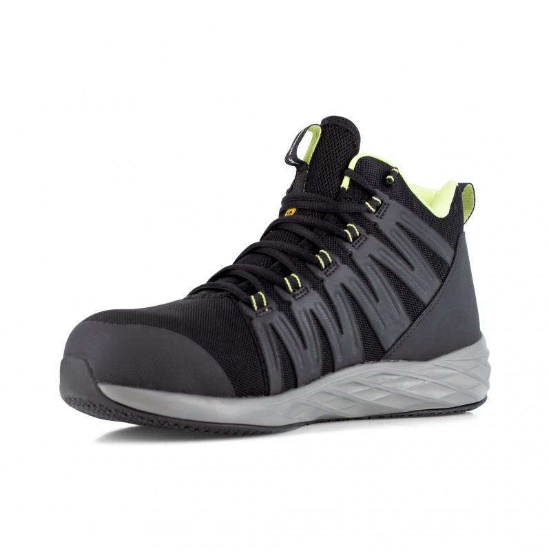 Reebok - Baskets de sécurité montantes noires en nylon embout composite ASTRORIDE S3 SRC