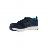 Reebok - Baskets de sécurité basses pour femmes bleu marine en microfibres embout aluminium S1P SRC