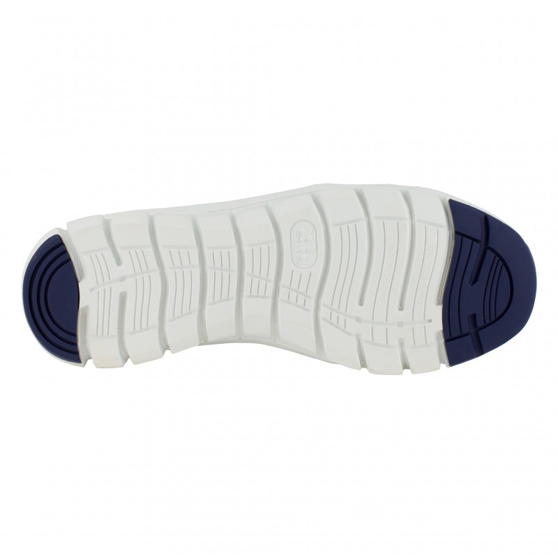 Reebok - Baskets de sécurité basses pour femmes bleu marine en microfibres embout aluminium S1P SRC