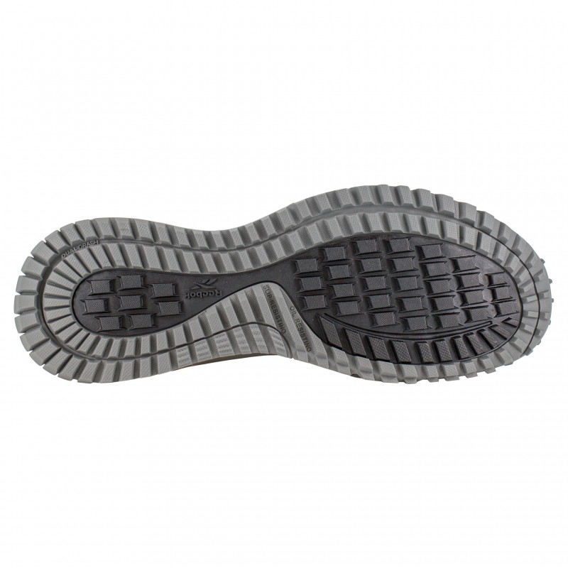 Reebok - Baskets de sécurité basses noires et rouges en maille nylon embout aluminium ALL TERRAIN S1P SRC