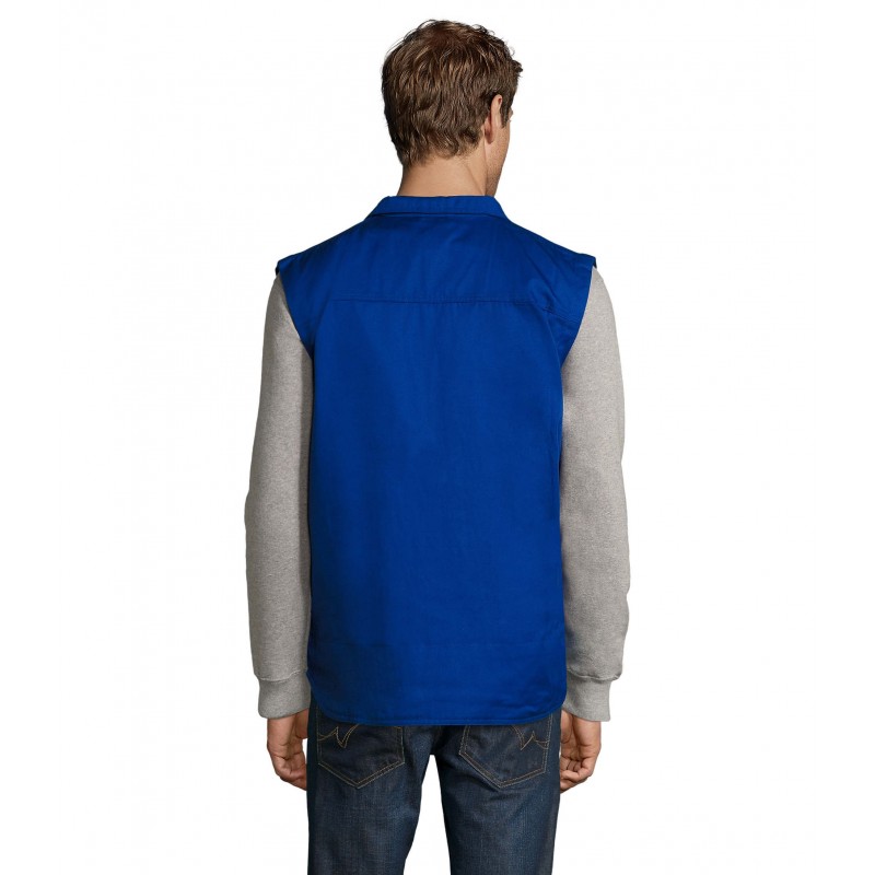 Sol's - Bodywarmer workwear homme ZENITH PRO - Bleu Bugatti