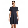 Neoblu - Robe midi manches courtes CAMILLE - Nuit