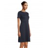 Neoblu - Robe midi manches courtes CAMILLE - Nuit